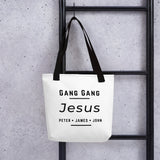 Gang Gang White Tote bag