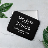 Gang Gang Black Laptop Sleeve