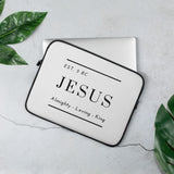 Almighty, Loving, King White Laptop Sleeve