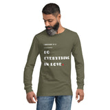 Do Everything In Love Unisex Long Sleeve Tee