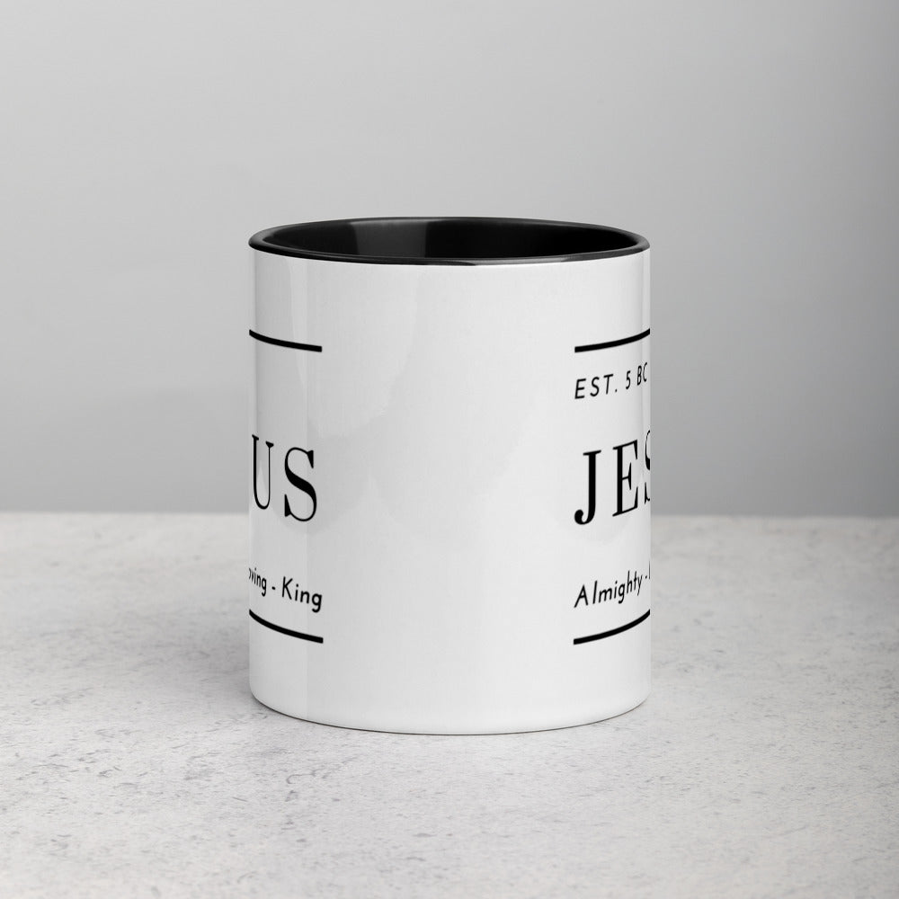 Almighty, Loving, King Mug with Color Inside