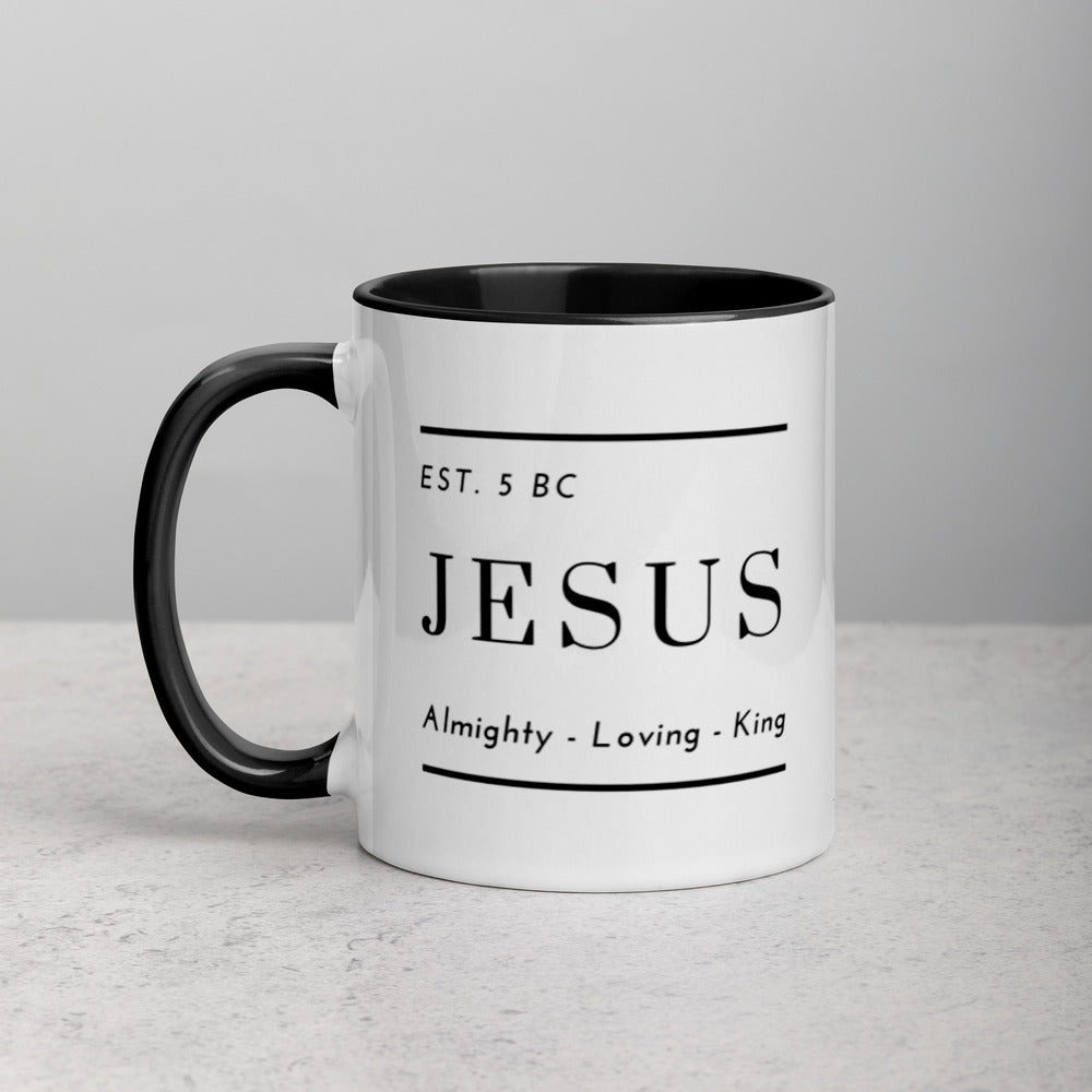 Almighty, Loving, King Mug with Color Inside