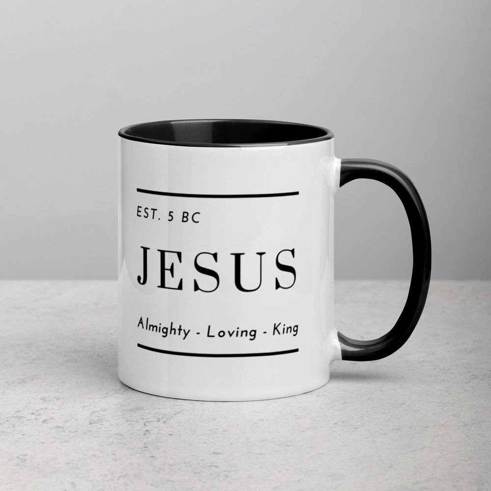 Almighty, Loving, King Mug with Color Inside