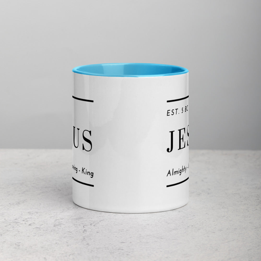 Almighty, Loving, King Mug with Color Inside