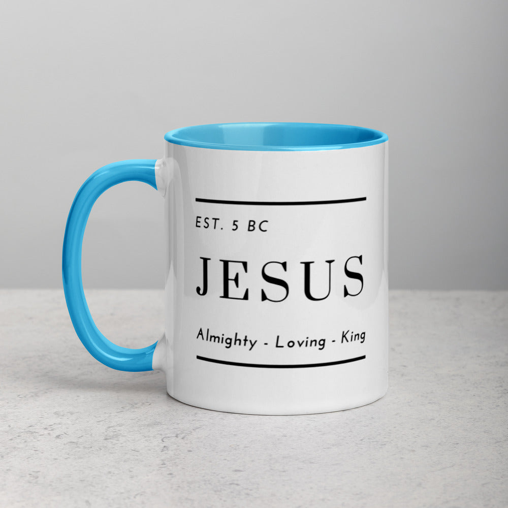Almighty, Loving, King Mug with Color Inside