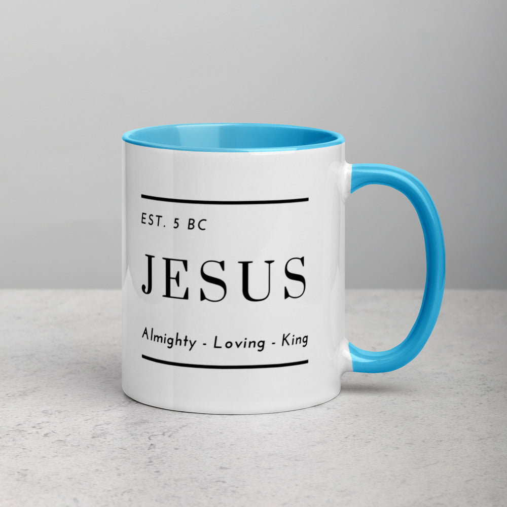 Almighty, Loving, King Mug with Color Inside
