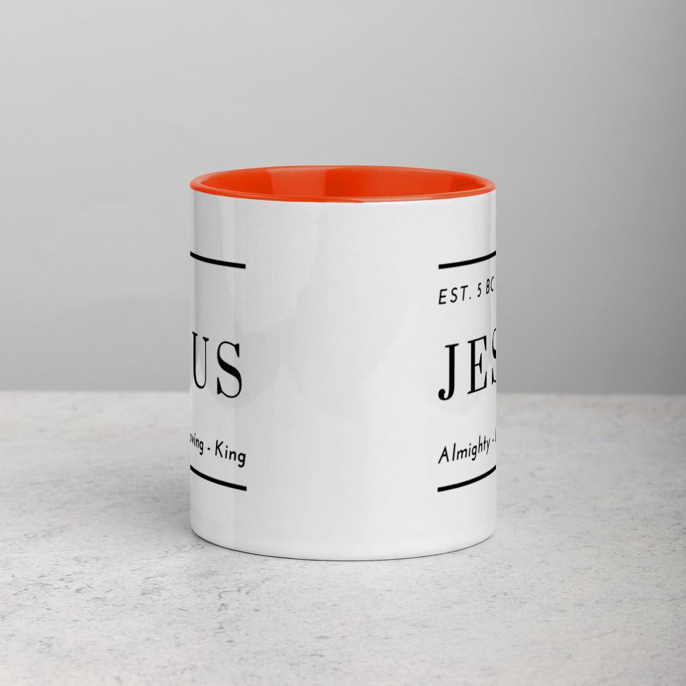 Almighty, Loving, King Mug with Color Inside