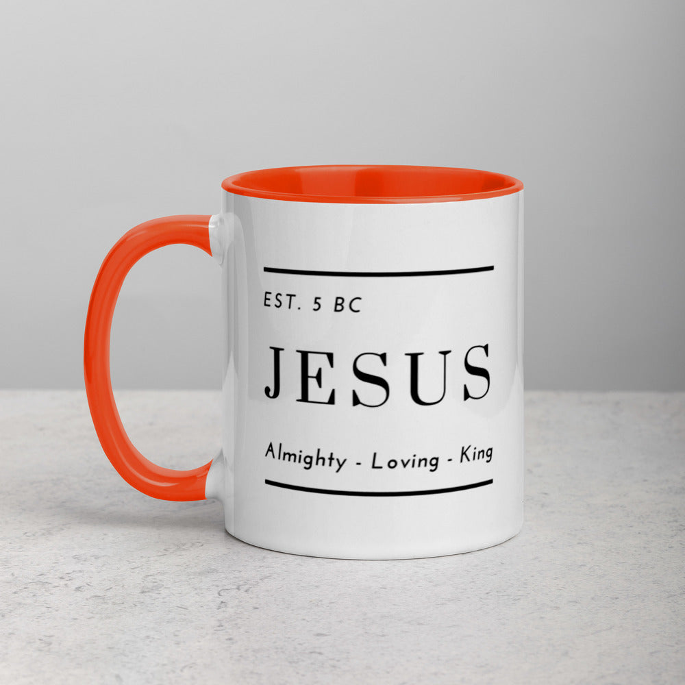 Almighty, Loving, King Mug with Color Inside