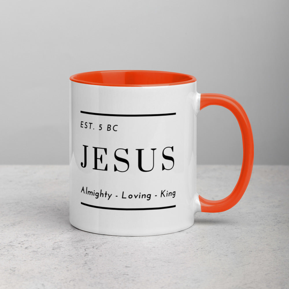 Almighty, Loving, King Mug with Color Inside