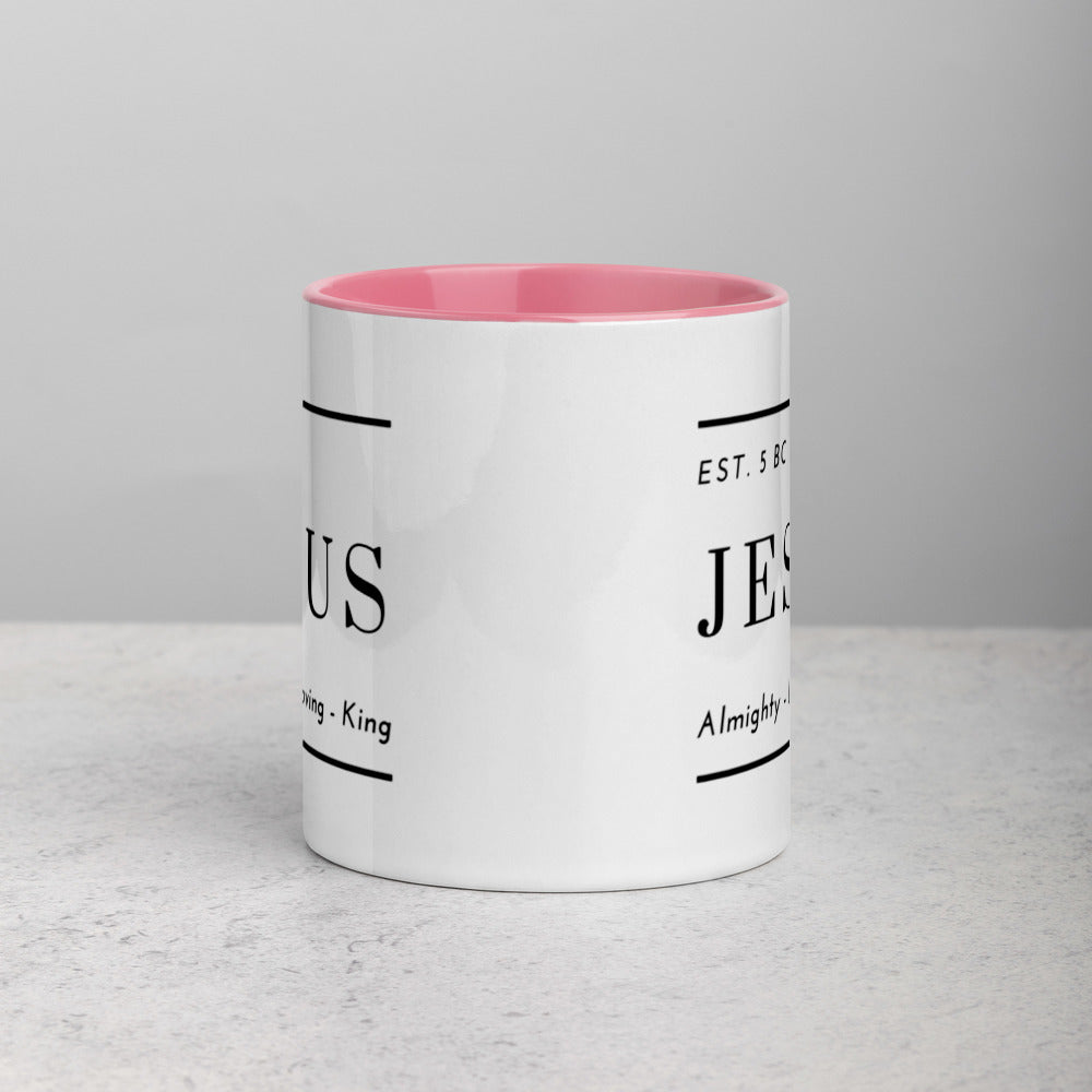 Almighty, Loving, King Mug with Color Inside