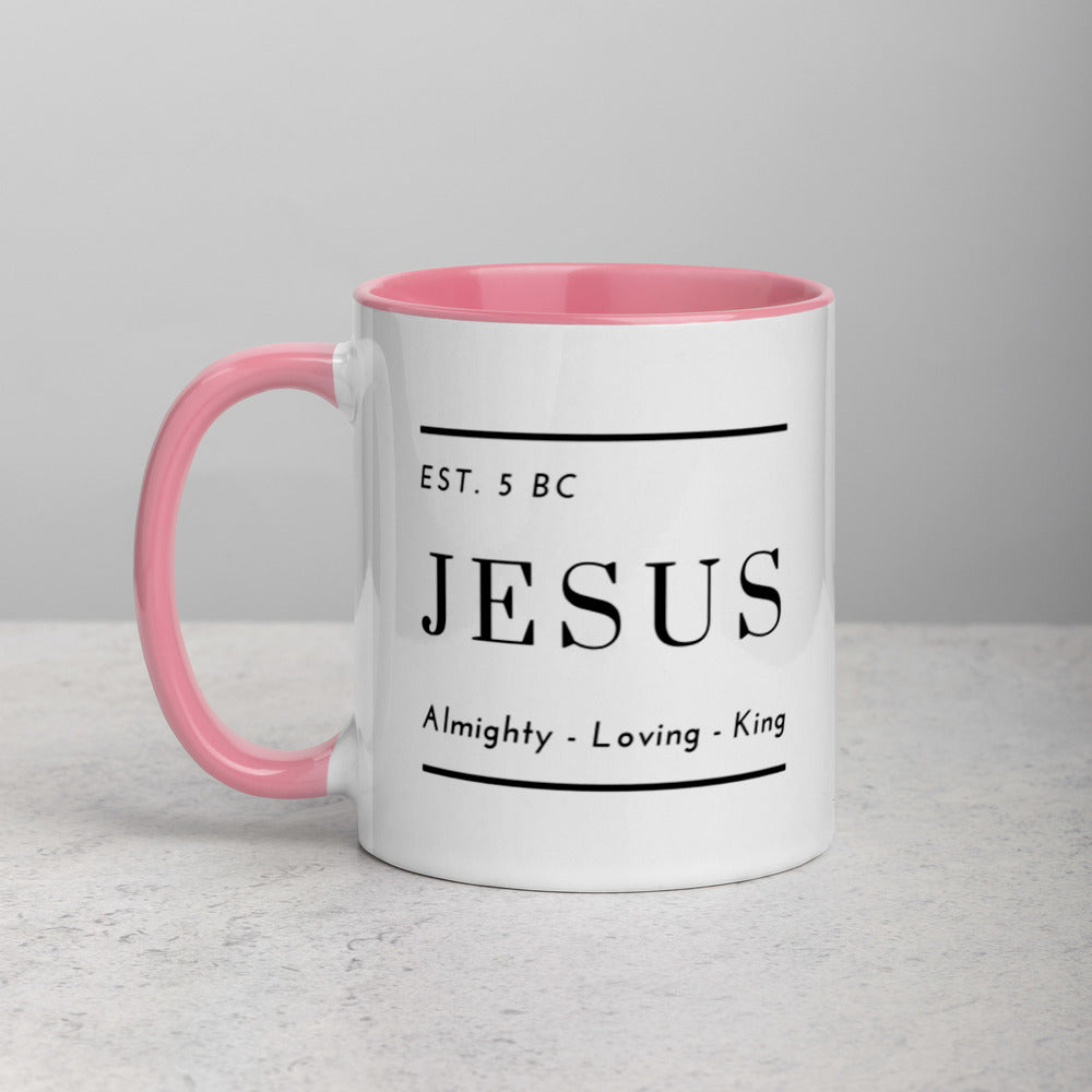 Almighty, Loving, King Mug with Color Inside