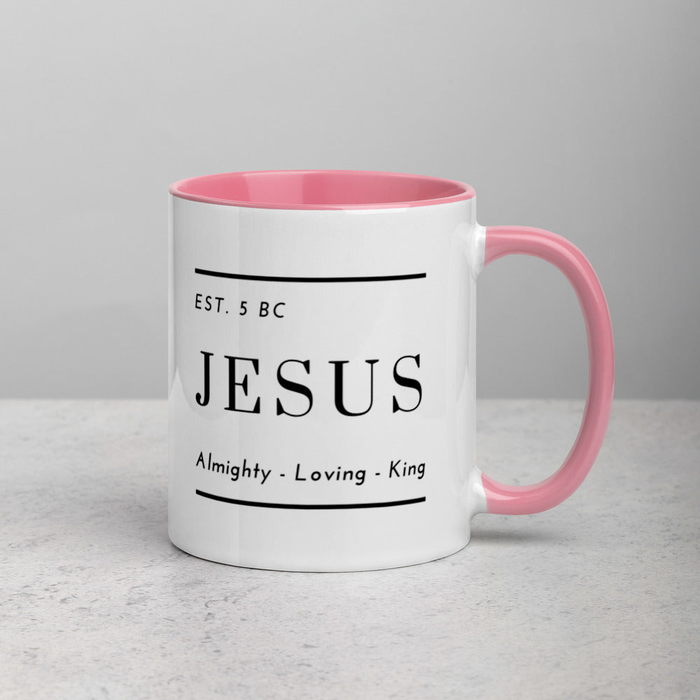 Almighty, Loving, King Mug with Color Inside