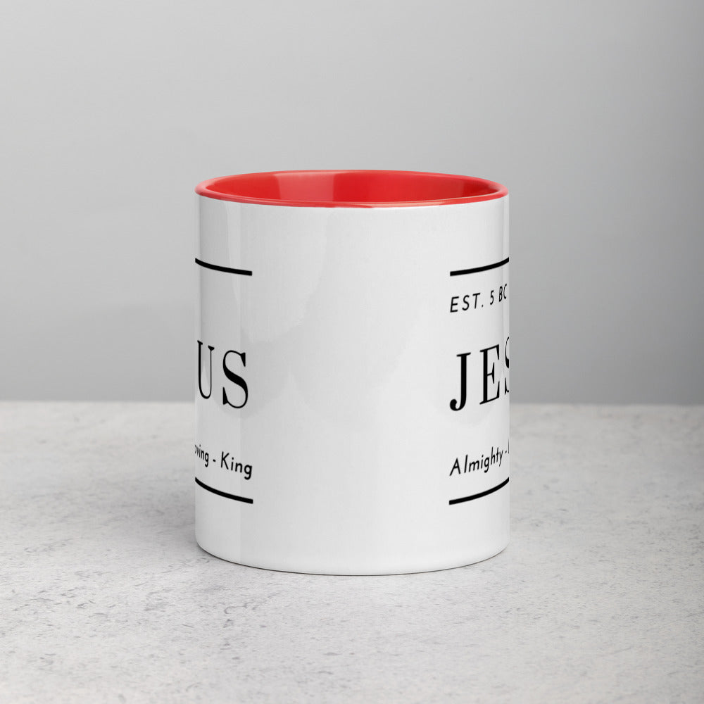 Almighty, Loving, King Mug with Color Inside