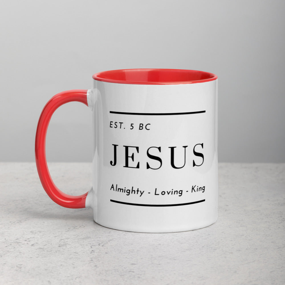 Almighty, Loving, King Mug with Color Inside