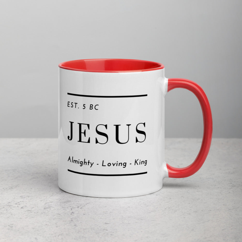 Almighty, Loving, King Mug with Color Inside