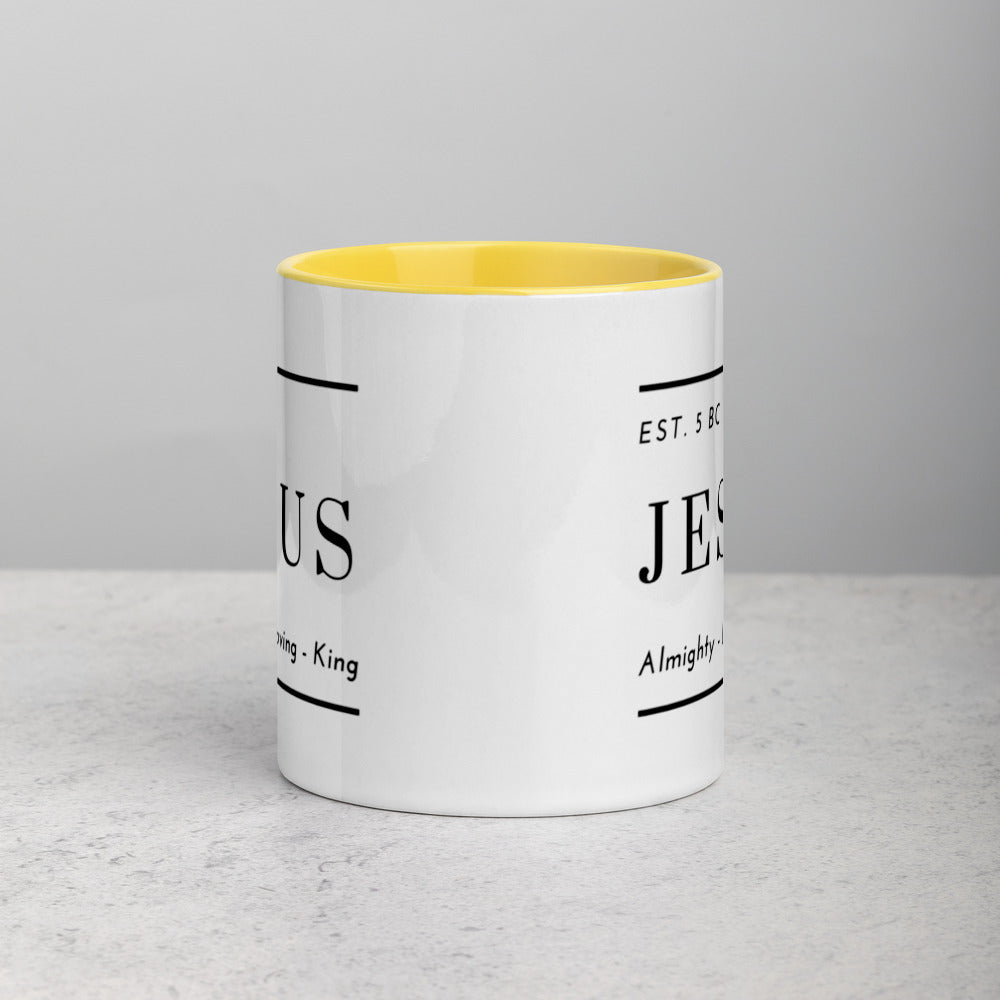 Almighty, Loving, King Mug with Color Inside