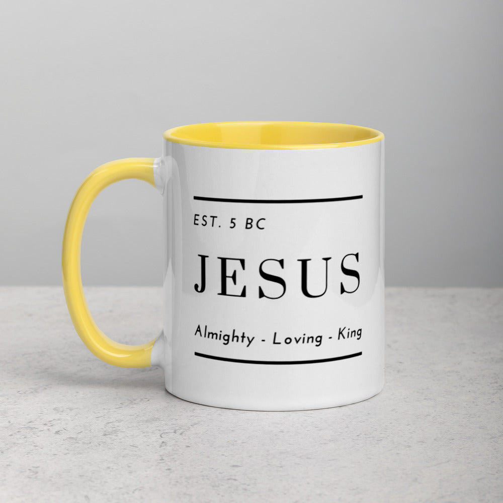 Almighty, Loving, King Mug with Color Inside