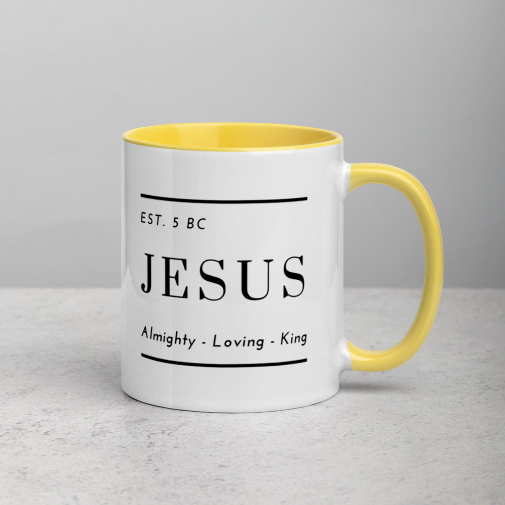 Almighty, Loving, King Mug with Color Inside